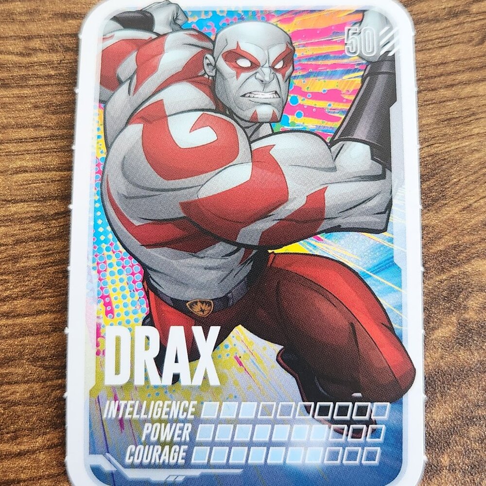 Loblaws Marvel cards - 50 Drax - MAKE A BUNDLE!!
